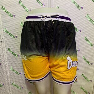 Headgear Classics Shorts Los Angeles Darkwing Duck Basketball Pockets Mens 2XL